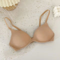 Simple Adjustable Push Up Bra Anti-sagging Shockproof Wireless Deep V Bra Lingerie Seamless Underwear Party