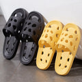 Unisex EVA Drainage Slides, Quick-Drying Non-slip Bathroom Slippers, Hollow Out Summer Indoor & Outdoor Beach Shoes