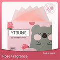 100pcs Fragrance Facial Oil Absorbing Paper Facial Absorbent Paper Face Oil Absorbing Sheets Makeup Tools Skin Care for Women
