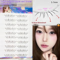 1 Set Self Adhesive Lower Lash Clusters No Glue Natural Comic Bottom False Eyelashes Reusable Eye Makeup Beauty Tool