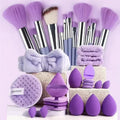 Makeup Set Brush 33-Piece Complete Makeup Brush Set Professional Tools for Combination Skin, Ultimate Beginner to Pro Kit, Perfect Christmas Gift
