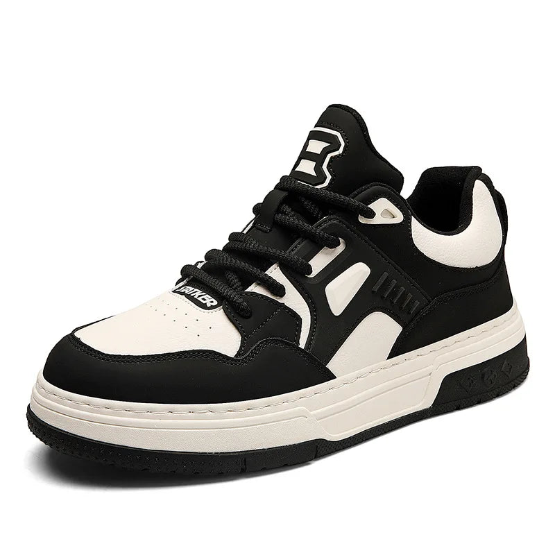 2026 New Breathable Leather Sneakers Spring and Summer Casual Women Shoes Large Size 44 Height Increase Wear Slip-on Shoes