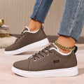 2026 Fashionable New Elegant Casual Sports Shoes for Women Winter Hot Selling Comfortable Round Toe Sexy Velvet Flat Shoes