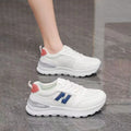 Women Casual Shoes Fashion Breathable Walking Mesh Flat Sneakers 2026 Gym Vulcanized White Female Footwear Free Shipping Sports