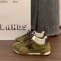 2026 Autumn New Retro Women's Shoes Soft Sole Breathable Lightweight Comfortable Casual Versatile Sports Shoes for Students