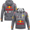 2026 New Red Bull Racing Team 3D Printed Motorcycle Hoodie Autumn/Winter Casual Hoodie Men's Sportswear Sweatshirt
