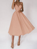Elegant Women's Dresses Temperament Multicolor Halter Summer Sexy Dresses Ladies Swing Party Gowns Dresses for Female 2025 New