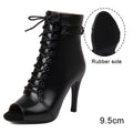Women Shoes Dance DKZSYIM Woman Latin Dance Shoes Leather Party Tango Dance Booties for Women Salsa Dance Heels Ballroom Shoes Sexy Stilettos