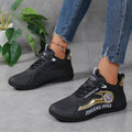 2024 Women with Waterproof Anti Slip Lace Up Shoes Trendy Trend Versatile Autumn Women Walking Outdoor Sneakers Zapatos De Mujer