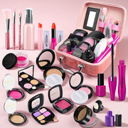 Makeup Set for Girls Kids Toys Simulation Cosmetics Set Pretend Makeup Toys Girls Play House Simulation Make up Educational Toys for Girls Fun Game