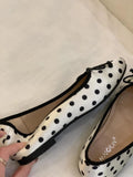 Fashion Silk Women Ballet Flats Shoes Luxury Designer Shallow Female Round Toe Butterfly-Knot Ladies Slides Shoes
