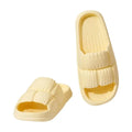 1/2Pairs Soft Bottom Slippers for Women Home Bathroom Home Bath Non-slip Couple Summer Sandals for Men Summer Beach Wear