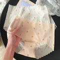 Ice Silk Seamless Underwear Panties Ladies Summer Ultra-thin Briefs Strawberry Print Breathable Underpants Lingerie