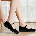Hotel Shoes - Women's Mother Work Shoes, Comfortable and Breathable Polyurethane Soft-Soled Women's Shoes