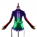 Party Rave Festival Costume LED Light Up Costume Women Glow Outfit Rave Festival Party DJ Stage Performance Clothing Neon LED