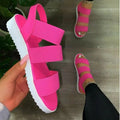 Summer Women Sandals Flat Heel New Open Toe Female Shoes Plus Size Outdoor Sport Beach Casual Sandals Flats Women's Shoe
