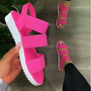 Summer Women Sandals Flat Heel New Open Toe Female Shoes Plus Size Outdoor Sport Beach Casual Sandals Flats Women's Shoe