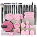 Makeup Set Eye Shadow Brush Makeup Brush Set 20Pcs Kit Soft Fluffy Eye Shadow Brushes Cosmetic Foundation Powder Highlighter Blending Beauty Tool Beginners