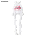 Hip Hop Girls Crop Top ‌princess Layered Skirt‌ Kids K-pop Streetwear Street Dance Costume Children Jazz Girl Group Clothes Sets