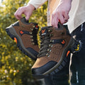 Women's Shoes Men's Hiking Outdoor Waterproof Hiking Boots Men's Women's Spring And Autumn Hiking Wear-resistant Mountain Sports Boots Hunting Sports Shoes