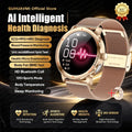 Watch 2026 New Sports Health Trackr Smart Watch Men Uric Acid Blood Fat Blood Pressure ECG+PPG Clock Body Analysis HD Call Smartwatch
