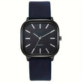 Women Watch Soft Leather Strap New Arrived Simple Square Quartz Wristwatch Fashion Exquisite Casual Watches Unisex Clock Relojes