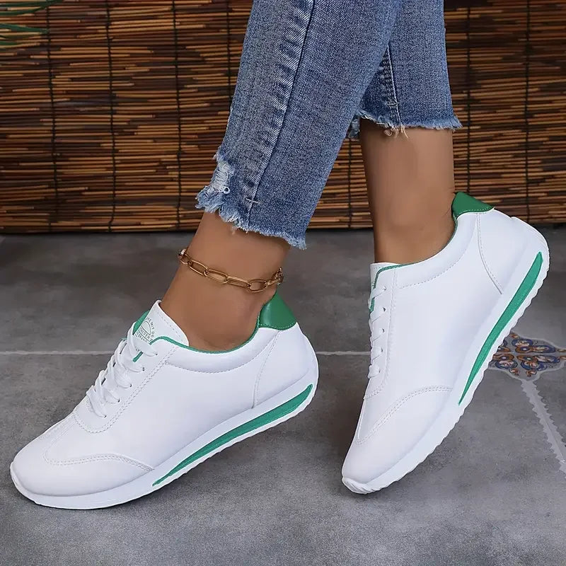 Women's Shoes 2026 Luxury Designer Women's Low-Heel Sneakers Fashionable Student Roman Sneakers Autumn New Style Running Shoes for Women