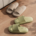 EVA Slippers Women Men Outdoor Wear Soft Comfortable Thick Sole House Shoes Non-Slip Home Indoor Bathroom Slides Couple