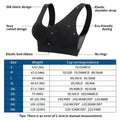 Women Sport Bra S-6XL Hollow Out Women Sport Bra Fitness Yoga Running Vest Underwear Padded Crop Tops Underwear wireless gym top bras Breathable