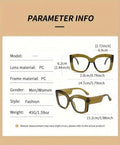 Oversized Square Sunglasses Women Men UV400 Protection Driving Shades Trendy All Match Fashion Sun Glasses for Outdoor Travel