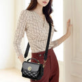 Clutch Handle Elegant Handbag High Quality Leather Hand Bags For Women Ladies Shoulder Crossbody Bag High Quality Casual Tote