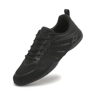 2411 Girls  White Cheerleading Sneakers Mesh Upper Breathable Aerobics Shoes Non‑slip Soft Sole Youth Women Dancing Sports Shoes