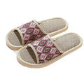 Fashion Floral Slippers Women Casual Comfortable Indoor Home Flat Shoes Anti Slip Sandals Spring Autumn September Essential