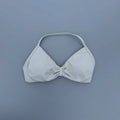 Sports Strappy Bra Yoga Underwear Women Gym Crop Top Running Exercise Backless Bra Support ActiveWear Fitness Workout Halter