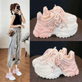 Spring Sneakers Platform Women's Shoes Casual Shoes Woman-shoes Tennis Female Fashion Thick Sole 2024 Roses Trainers Increased I