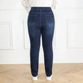Plus Size 7XL 9XL Jeans Women Large Slim Fit 150KG High Waist Trousers Elastic Female Pencil Pants Stretched Girl Denim Clothes