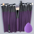 Makeup Set Eye Shadow Brush Makeup Brush Set 20Pcs Kit Soft Fluffy Eye Shadow Brushes Cosmetic Foundation Powder Highlighter Blending Beauty Tool Beginners
