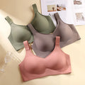 Seamless Bra For Women Beautiful Back Large Size Soft Support Push-up Bra For Women, Seamless One-piece, Wire-free, Adjustable Sports Thin Bra Seamless