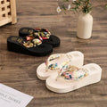 Women Flip Flops Summer Fashion Beach Platform Slippers Casual Outside Wedges Sandals Summer Women Shoes 2025