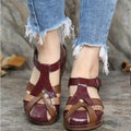 Fashion Women Sandals Waterproo Sli on Round Female  Slippers Casual Comfortable Outdoor Fashion Sunmmer Plus Size Shoes Women