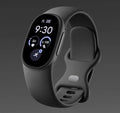 Sport Silicone Watch Strap for Google Fitbit Edge Loop Bracelet Breathable Correa Band