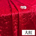 Pajamas Velvet Fabric Elastic Gloss Velvet Fabric By The Meter for Clothing Pajamas Dress Skirt Sofa Throw Pillow Tablecloth DIY Sewing Velour Cloth