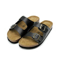 Unisex Cork Slides Arizona Style Contoured Footbed Arch Support Adjustable Buckle Anti-Slip Summer Casual Sandals for Women Men