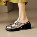 Shoes for Women Mules Slides Kawaii Woman Slippers Cute Sandals Height Outside Easy Wears Top Designs Waterproof Vip Casual Eva