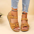 2025 New Sandals Shoes Women Soft Women's Sandals Slip on Open Toe Walking Shoes Slipper Party Footwear Female Zapatillas