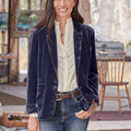 Elegant Women Blazer Gold Velvet Short Tops For Women Casual Long Sleeve Solid Small Suit Jacket