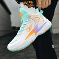 Unisex Basketball Shoes Fashion High-quality Wear-resistant Teenagers Outdoor Anti Slip Breathable Sports Training Sneakers Men