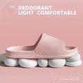 Non-slip EVA Soft Sole Massage Shower Shoes for Women Men Couples Waterproof  Home Leisure Fashion Bathroom Slippers