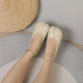 Women's Split-Toe Tabi Flats, Soft Leather Slip-On Ballet Shoes, Comfortable Casual Daily Wear Flat Shoes for Ladies 2026 New