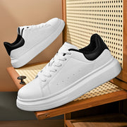 Street Fashion Casual Sneakers Men Women Flat Soft Sole Sports Shoes Breathable Anti Slip Daily Walking Trendy Athletic Shoes